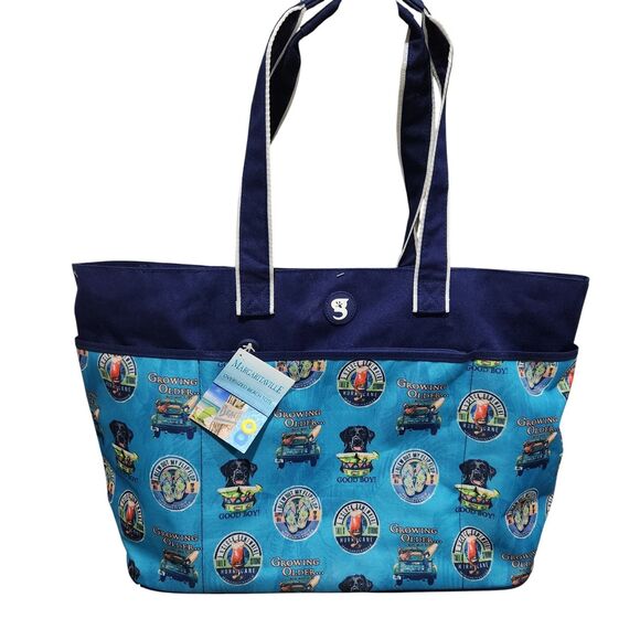 Margaritaville Oversized beach Tote Jimmy Buffet Summer Vacation Storage Resort - Picture 1 of 5
